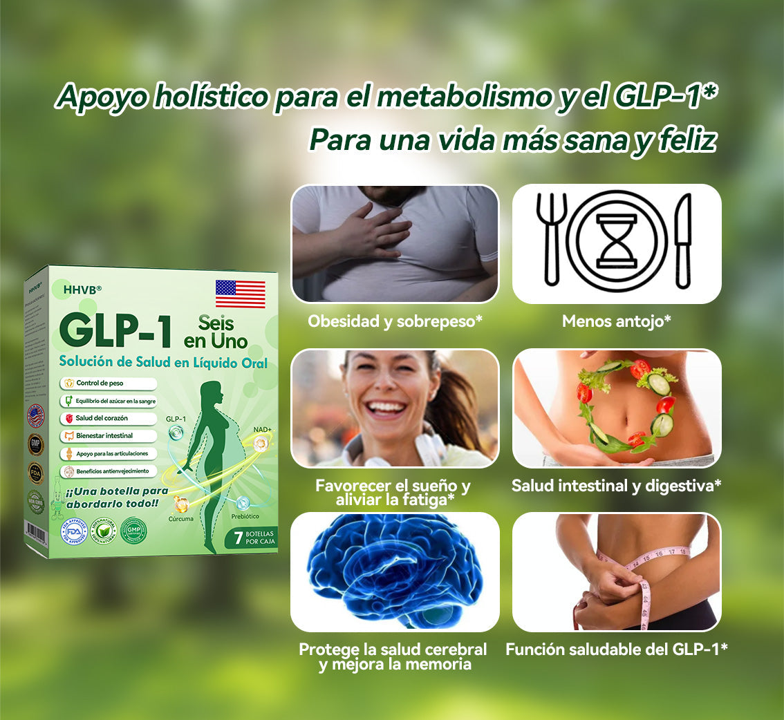 (HHVB®)  ¡Solo quedan 6 cajas! ¡Hoy obtén un 30% de descuento adicional! La Solución Oral GLP-1 está clínicamente comprobada para ayudar a controlar el peso y el azúcar en sangre, con resultados duraderos en tan solo 4 a 6 cajas.