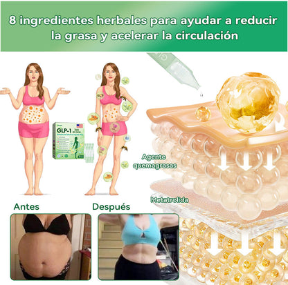 (HHVB®)  ¡Solo quedan 6 cajas! ¡Hoy obtén un 30% de descuento adicional! La Solución Oral GLP-1 está clínicamente comprobada para ayudar a controlar el peso y el azúcar en sangre, con resultados duraderos en tan solo 4 a 6 cajas.